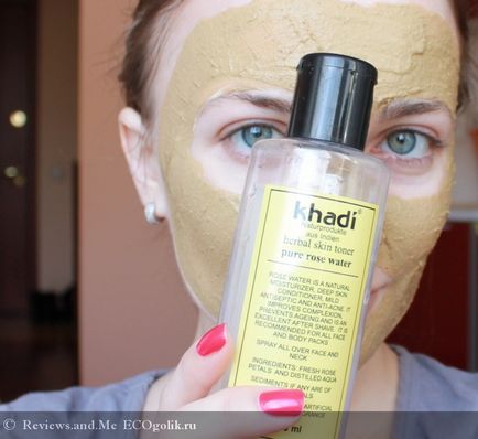 Face Mask szantálfa Khadi - felülvizsgálata ekoblogera