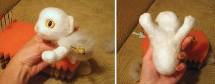 Master-clasa pe jucării uscat felting (uscat felting clasa master de lână pentru jucători începători jucării uscat felting uscat felting m de pisici pisica proprie) Master-clasa pe jucării uscat felting