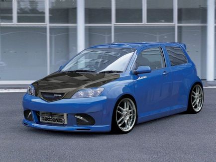 Mazda demio motor de tuning cu cip, tuning sedan și caroserie