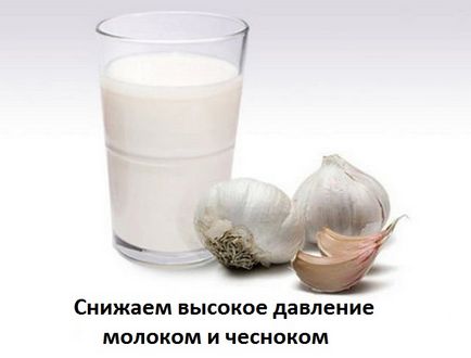 Молоко з часником від тиску рецепт, сайт про методи лікування докторів Неумивакіна, Болотова, огулова
