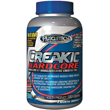 Muscletech creakic hardcore як приймати, склад і особливості креатину