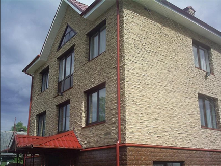 Зовнішнє оздоблення будинку в Санкт-Петербурзі, ціни на панелі для зовнішньої обробки будинку 769 руб від