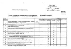 Зразок дефектної відомості в будівництві на ремонт приміщень, дефектна відомість бланк, як її