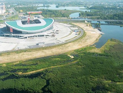 Építése a sétány közelében - Kazan Arena - kerül 200 millió