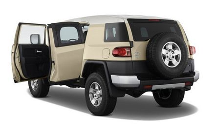 Огляд toyota fj cruiser, джипи і позашляховики