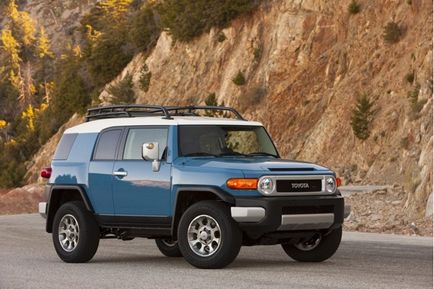 Огляд toyota fj cruiser, джипи і позашляховики