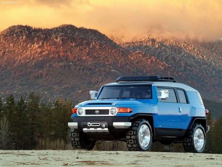 Огляд toyota fj cruiser, джипи і позашляховики