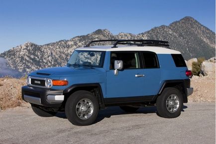 Огляд toyota fj cruiser, джипи і позашляховики