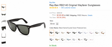 Окуляри ray ban купити недорого з доставкою з сша, бандерольку