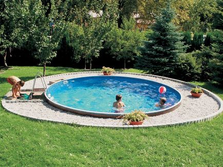 Erori permise la instalarea piscinei cu mâinile tale