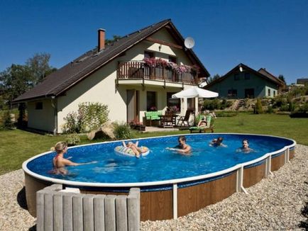 Erori permise la instalarea piscinei cu mâinile tale