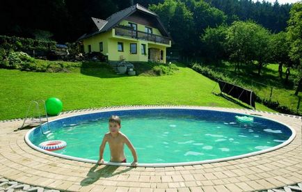 Erori permise la instalarea piscinei cu mâinile tale