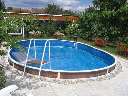 Erori permise la instalarea piscinei cu mâinile tale