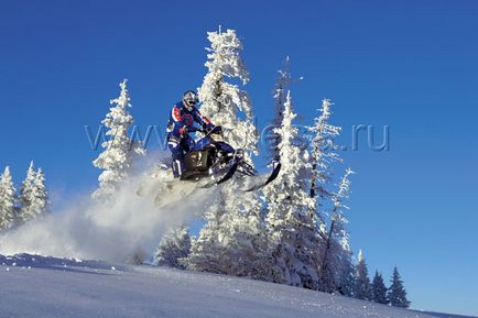 Funcțiile de funcționare a snowmobilului