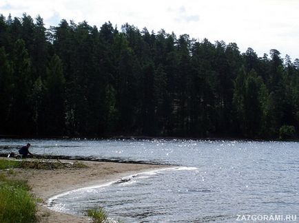 Озеро красуня, або велике сімагінское (ленінградська область) - як дістатися, пляж, відпочинок,