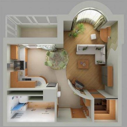 Re-planificarea bucătăriei (60 de fotografii) mici 7 mp M în cameră așa cum sa mutat pe coridor, dormitor, și