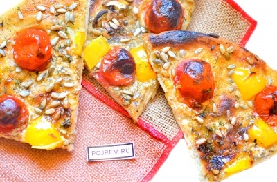 Піца без сиру - покроковий рецепт з фото як приготувати