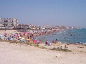 A strandok Torrevieja