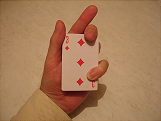 Helyettesítése kártyák a folyamat kártyák terjesztését (6 módon), amikor a felső fedélzet helyett második lapot