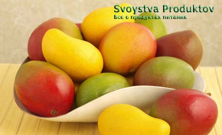 Beneficiile și daunele de fructe de mango pentru organism