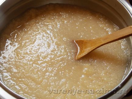 Jam körte - egy recept lépésről lépésre fotók