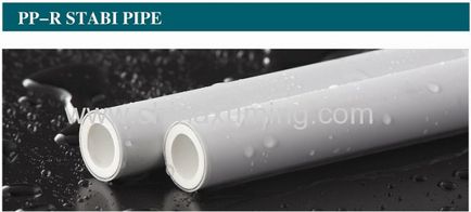 Pp-r stabi pipe for water ppr stabi from verified manufacturer