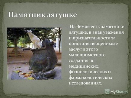 Előadás Oroszország a kutya a legismertebb műemléke a parkban