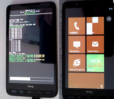 Firmware htc hd2 bazat pe wp7 (nand) - informații mobile