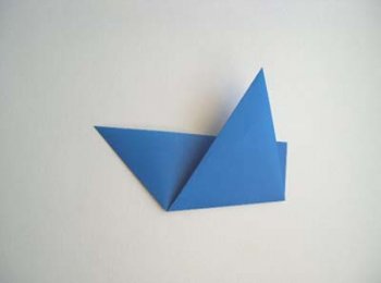 Boat origami simplu