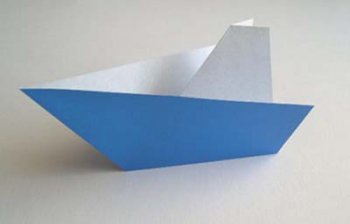 Просте орігамі човен
