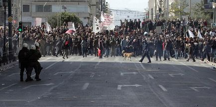 Protestarea câinilor de câine din Grecia