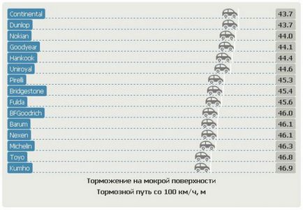 П'ятнадцять кращих літніх шин по тестах в Німеччині - правила водіння і поради по догляду за