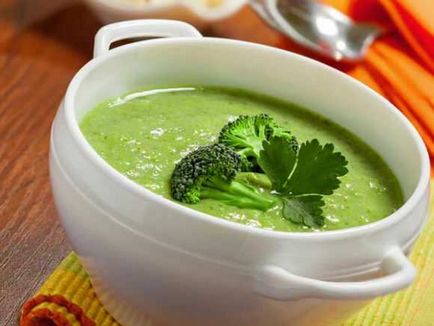 Puree broccoli pentru rețete pentru copii pentru alimente complementare