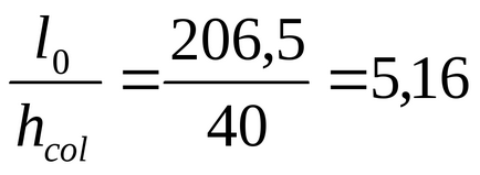 Calcularea puterii coloanei