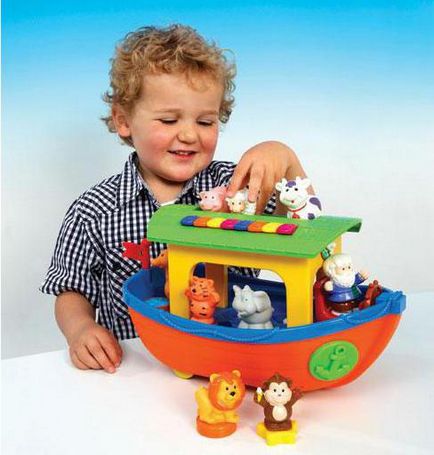 Dezvoltarea ardei jucăriei lui Noah kiddieland cu fotografii de sunet, recenzii