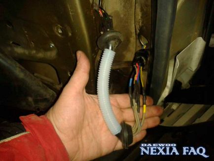 Ремонт проводки в гофре двері на нексии - daewoo nexia faq