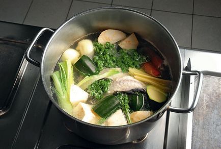 Rețete supa de gătit din pește Sibius