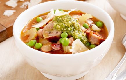 Рецепти супу з сосисками, секрети вибору інгредієнтів і додавання