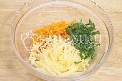Рулет з стегенця з морквою по-корейськи, покроковий рецепт з фото - закуски