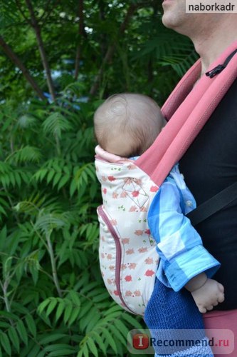 Рюкзак-кенгуру дитячий pognae ергономічний - «альтернативний спосіб використання - щоб заколисати