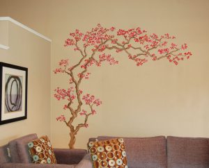 Sakura în interior