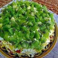Smarald salata - mai mult de 24 de retete de salata de smarald cu o fotografie