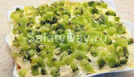 Smarald salata - reteta decorativa fantezie cu fotografie si video