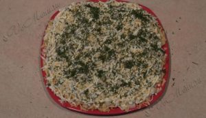 Saláta ananász és sonka - egy recept fotó (saláta ananász, sonka) Saláta ananász és sonka - a recept egy fotó