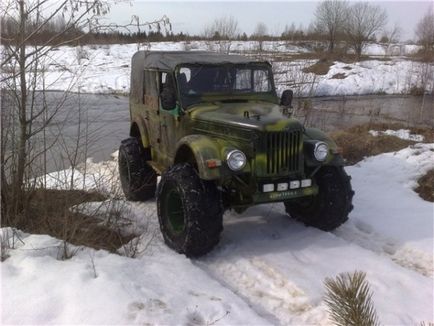 Саморобні всюдиходи і болотоходи на шинах низького тиску