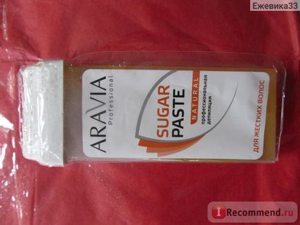 Zahar paste aravia profesionale în cartușe - 