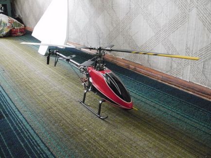 Montarea și reglarea elicopterului hk-450