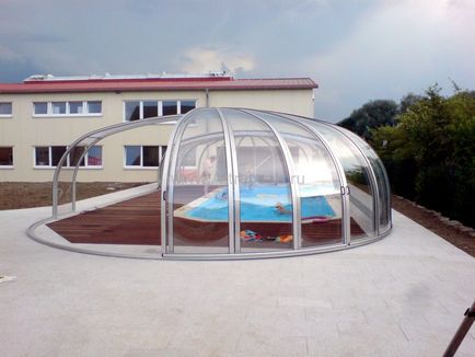 Pavilioane culisante pentru piscinele voeroka