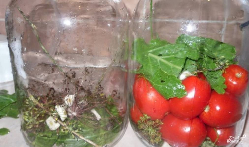 Солоні помідори без закачування - покроковий рецепт з фото на