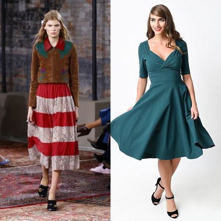 Стиль ретро в одязі 40-х, 30-х, 50-х, 60-х, 70-х і 80-х років (з фото)
